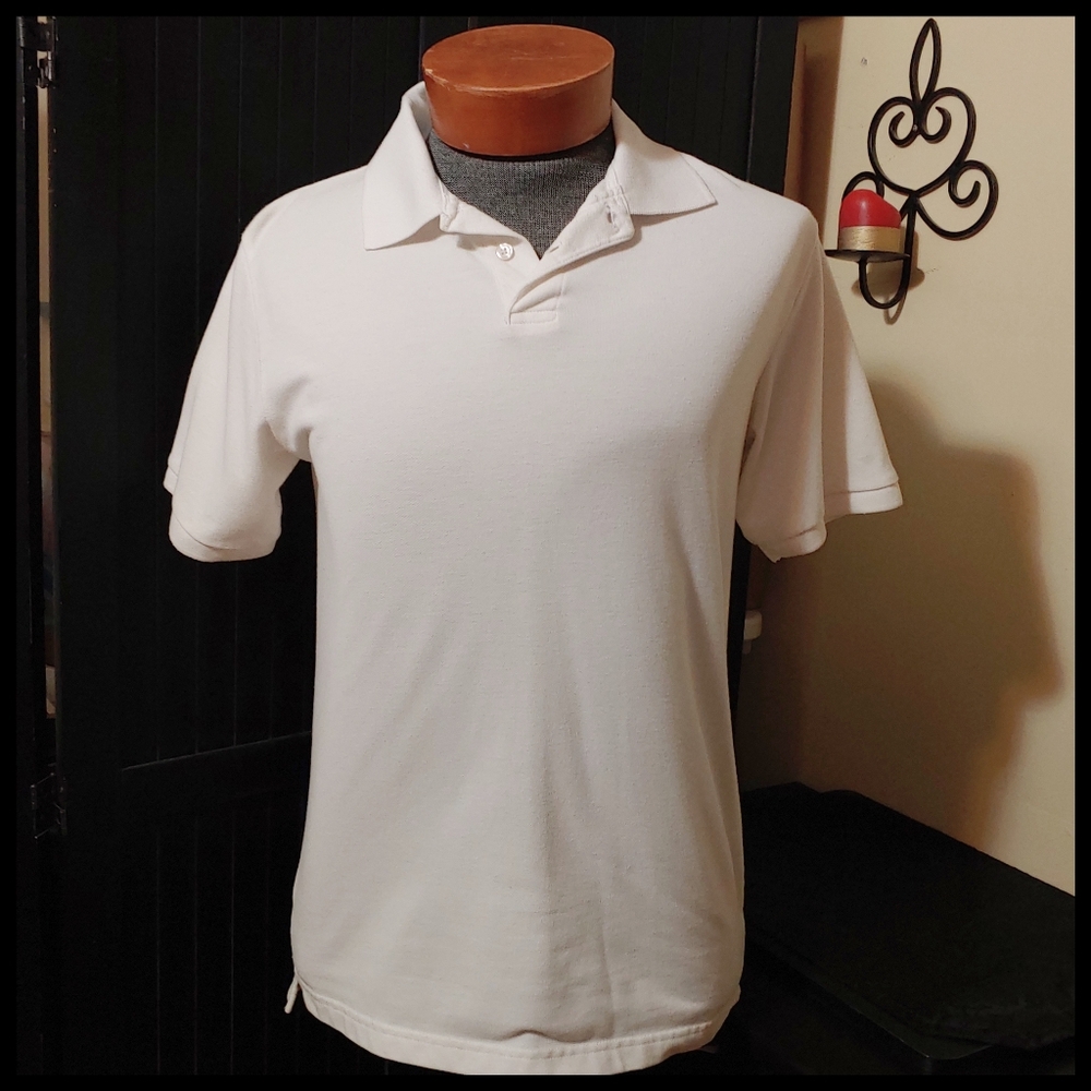 White Cherokee Ultimate School Uniform Polo, XL